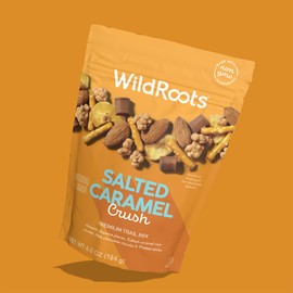 WildRoots Trail Mix, Made with Non-GMO Ingredients & Natural Flavor Salted Caramel Chocolate Banana, 6.5 Ounce (Pack of 1)