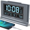 DreamSky Digital Alarm Clock with Battery Backup, 5 Inch Large