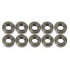 10 Pcs Deep Groove Ball Bearings Deep Groove Bearings Skating