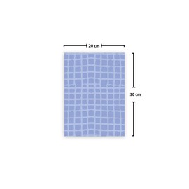 Le Jardin du Lin Bedruckte Baumwoll Taschen mit Kordelzug, Einkaufstasche, Beutel, Stoffsack, Stofftasche, Gemüsesack, Wiederverwendbare, Umweltfreundlich, Mehrzweck, Faltbar, Größe: 20x30 Cm