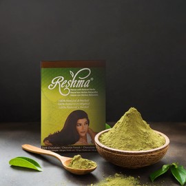 Reshma Beauty Classic Henna Hair Color 100% Natural, For Soft Shiny Hair, Henna Hair Color, Gray Coverage, Ayurveda Hair Product, 5.29 oz, Pack of 1 (Dark Chocolate)