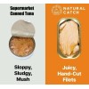 Natural Catch 12 X CAN NATURAL CATCH CASE ⭐ Canned