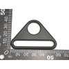 Wuuycoky 2" Inner Diameter Zinc Alloy Black Triangle Buckle Triangle