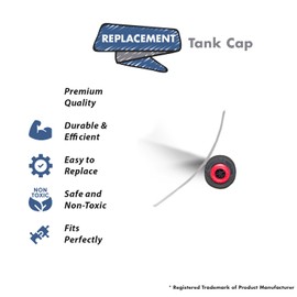 Replacement Part For Bissell 3624 SpotClean Pro Portable Vacuum Cleaner Cap and Insert for Water Tank # Compare to part 2032287