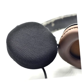 Mipcase 10pcs Headphone Covers Black Cushions for Comfortable Listening Protective Earpads for Headsets Compatible with Headphones Easy to Install Noise Reduction