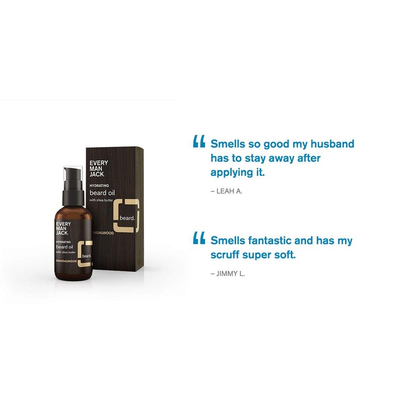 Every Man Jack Beard Oil, 1.0-ounce (Sandalwood)