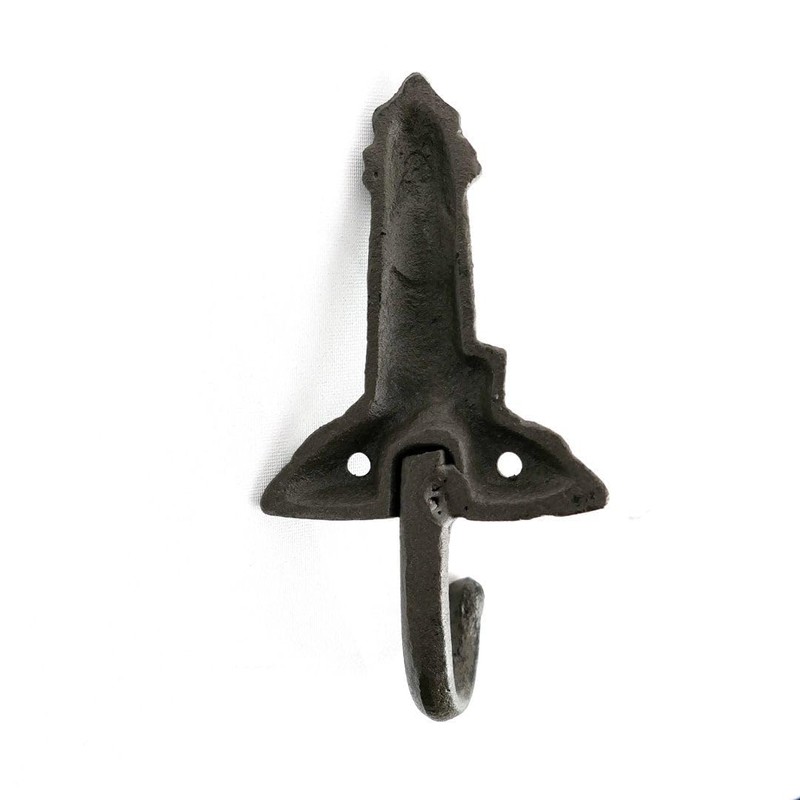 Dragimex Cast Iron Steering Wheel Coat Hook