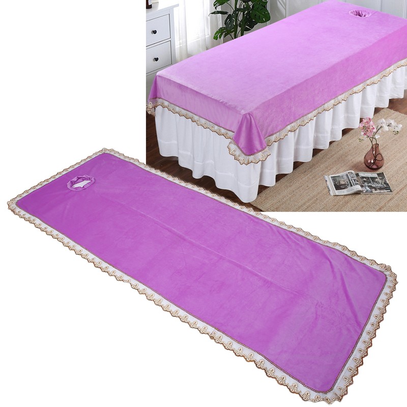 Professional Spa Massage Table Cover Sheet Massage Bed Coverlet with