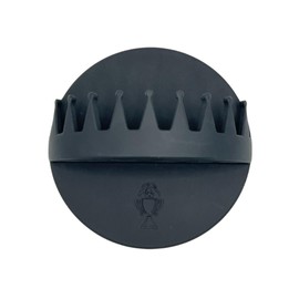 Trap Queen, Hair Catcher, Wall-Mount Suction Hair Collector. Silicone Catcher for Bath & Shower (Black)