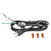 Eastman 69011 Dishwasher 3-Prong Power Cord Kit, 16-Gauge, 5.3 Ft,