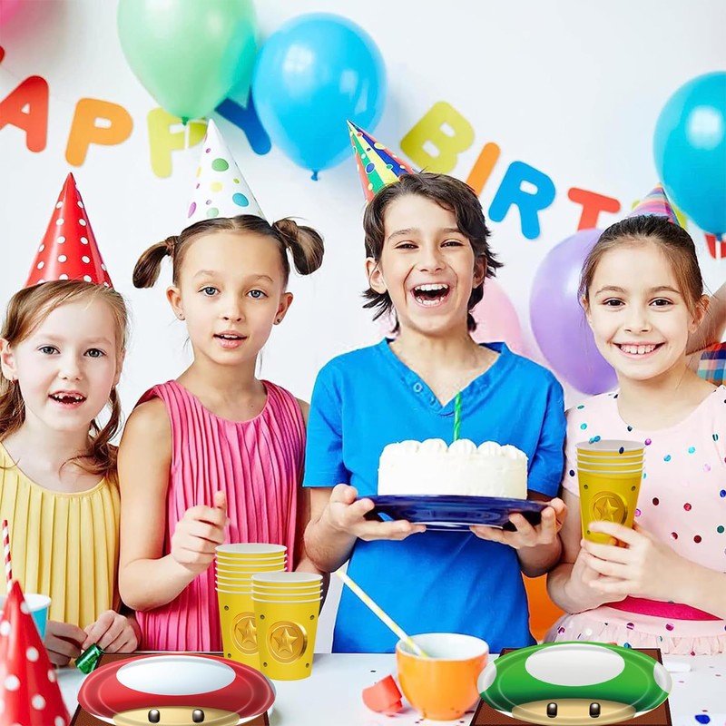 Party Tableware Set, Children's Birthday Party Tableware Decoration