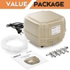 INCLY 7W Ultra Silent Aquarium Air Pump - 245 Gallon/Hr,