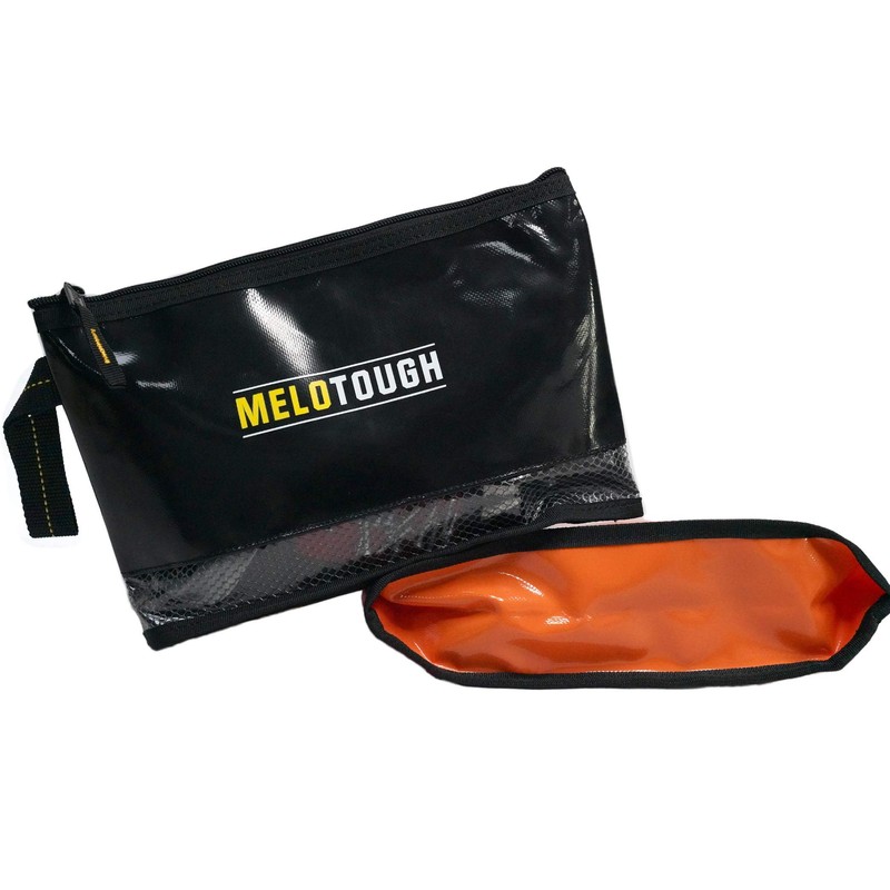 MELOTOUGH Waterproof Material 12 inch Zipper Tool Pouch 2 Pack,