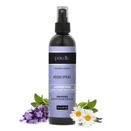 Pavelle Room Spray, 100% Natural Essential Oil Bathroom Air Freshener & Aromatherapy for Stress Relief, Long Lasting, Non Toxic, Concentrated Deodorizer, Made in the USA, Lavender Bliss, 8 Fl. Oz