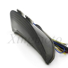 Xingmoto Motorcycle Smoke Lens Led Tail Light Brake Light Turn Signal for Compatible with 2003-2006 CBR600RR/ 2004-2007 CBR1000RR/Fireblade