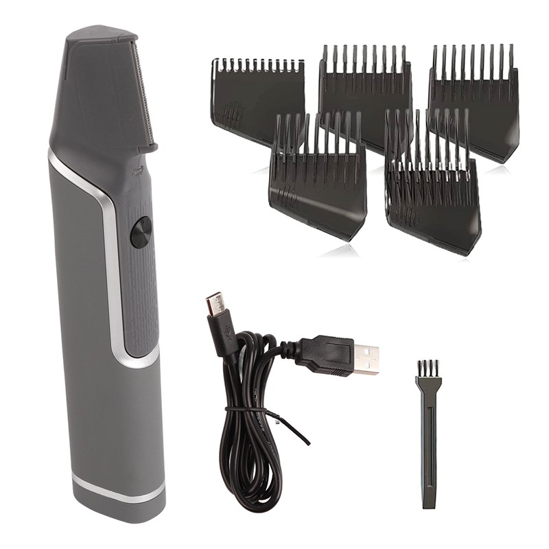 5 in 1 Hair Trimmer and Body Groomer Retractable USB
