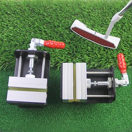 Yoxojv Golf Club Vise Duty Clamp for Precision Shaft and Grip Work Complete Tool for Golf Grip Replacement and Club Customization, Professional Golf Grip Replacement Accessories