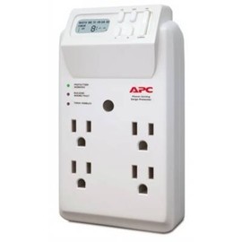 APC SurgeArrest P4GC Surge Suppressor - Receptacles: 4 x NEMA 5-15R - 1 kJ by APC