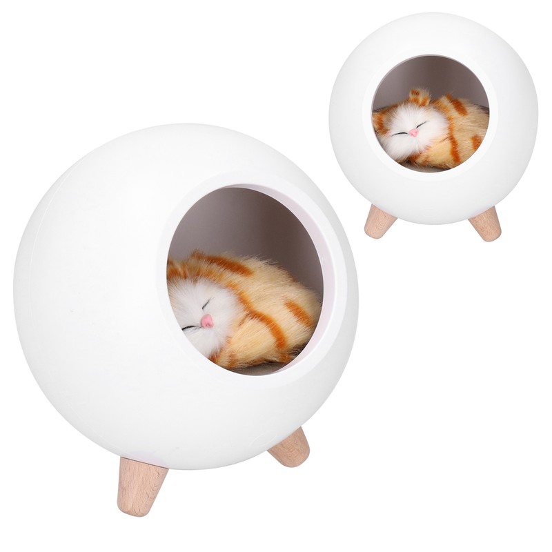 LED Night Light USB Charging Cute Pet House Touch Dimming