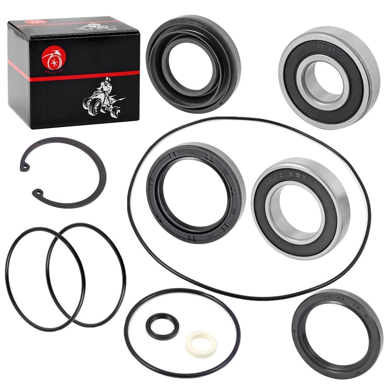 Rear Axle brake drum Wheel seal bearing O RING kit