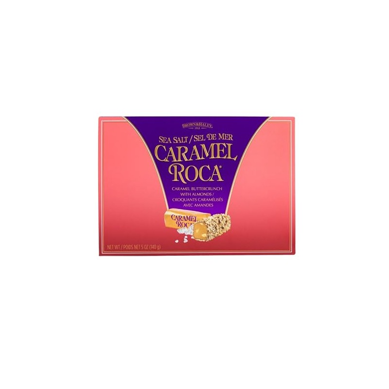 BROWN & HALEY Salted Caramel Roca Gift Box, 140 GR