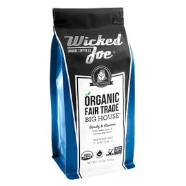 Wicked Joe Coffee Big House Whole Bean, 12 oz