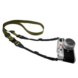 AOLLCCAE Camera Strap, Quick Adjustable Shoulder Sling Camera Neck Shoulder Strap for All Camera DSLR SLR Green