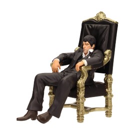 SD Toys Movie Icons Scarface: Tony Montana Throne 7" Figure