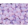 Czech 50-Piece Glass Beads, 6 x 9 mm, Teardrop Opal