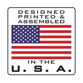 RN Badge Buddy - Heavy Duty Vertical Badge Buddies for Registered Nurses - Spill & Tear Proof Cards - 2 Sided USA Printed Quick Role Identifier ID Tag Backer by Specialist ID (Red)