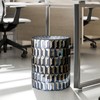 Escenzy Modern Bathroom Trash Can Mosaic Glass 6L | Decorative