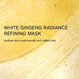 Sulwhasoo Sulwhasoo White Ginseng Radiance Refining Mask - Korean Skincare, Hydrates, Smooths & Exfoliates, Ginseng and Honey, In-Shower 5-Minute Scrub - 4.05 fl. oz.
