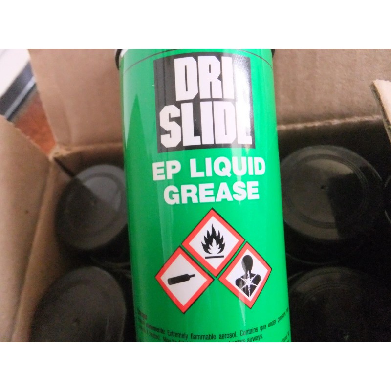 Drislide Dri Slide EP Liquid Grease Aerosol DSL702 8oz Can