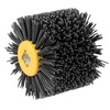 Shineboc Abrasive Nylon Wire Drawing Wheel Drum Brushes, 120 Grit