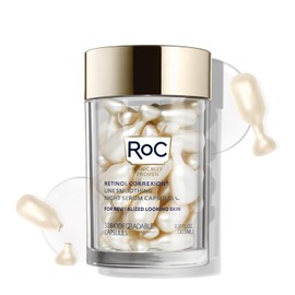 RoC Retinol Correxion Line Smoothing Night Retinol Serum, 30 Capsules