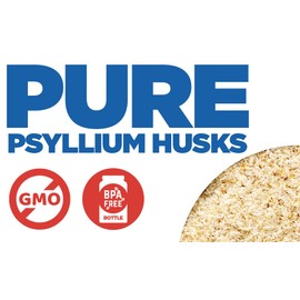 Yerba Prima Organic Psyllium Whole Husks, 12 Ounce (Pack of 2) - Natural Fiber Supplement, Gut Health, Regularity Support, Non GMO, Gluten Free, Keto and Vegan Friendly