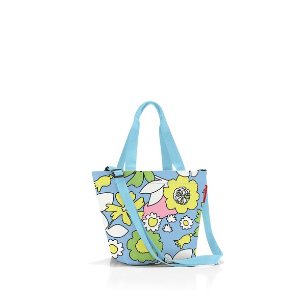reisenthel Shopper XS ZR Women's Shoulder Bag, Florist Lagoon