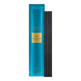 GlassHouse Fragrances Midnight In Milan Fragrance Replacement Scent Stems 5 pack
