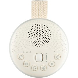 SWIFTVEIN White Noise Machine & Einschlafhilfe für Babys - Baby Sound Gerät zum Einschlafen - Weißes Rauschen, Meeresrauschen, Herzschlag, Naturgeräusche, Regengeräusche, Schlaf-Musik & Föhngeräusche