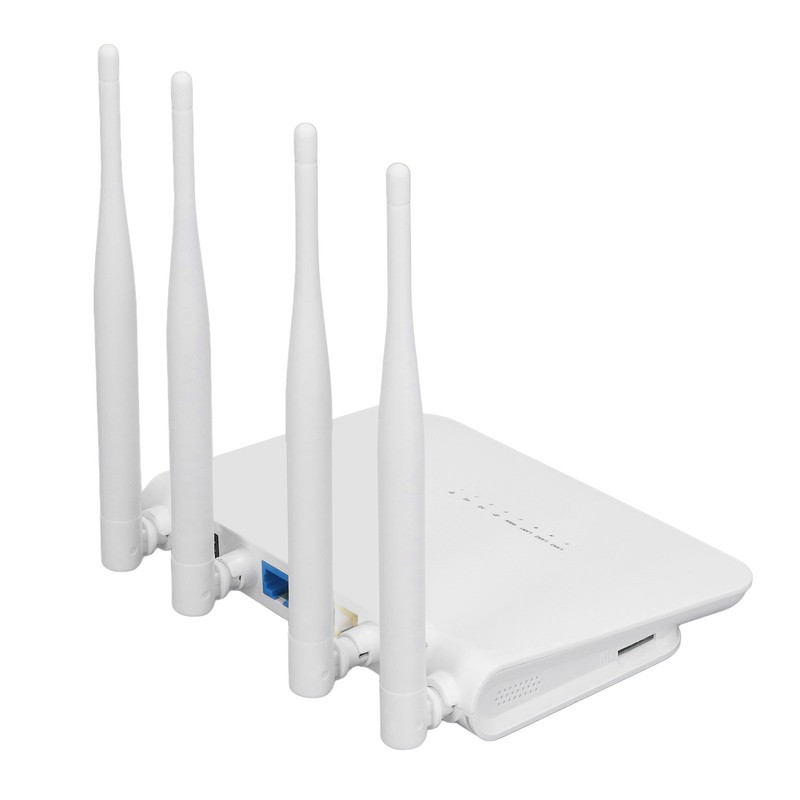 4G LTE Wireless Router with SIM Card Slot 4 Antennas