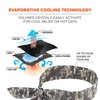 Ergodyne Chill Its 6700 Cooling Bandana, Camouflage, Evaporative Polymer Crystals