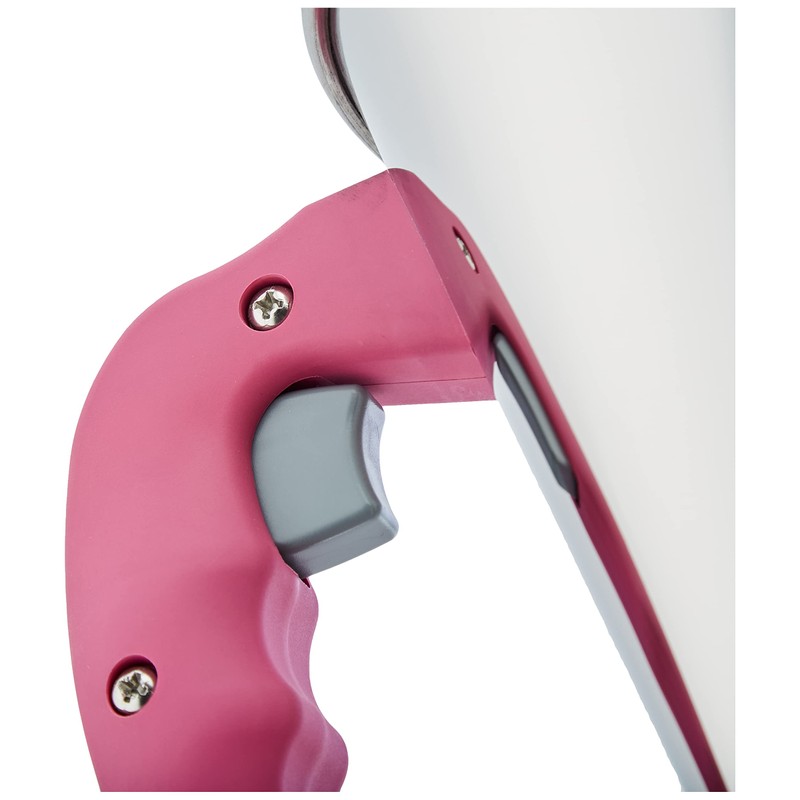 De Buyer Fondanttricher, Edelstahl, pink, 17.4 x 15.8 x 15.8
