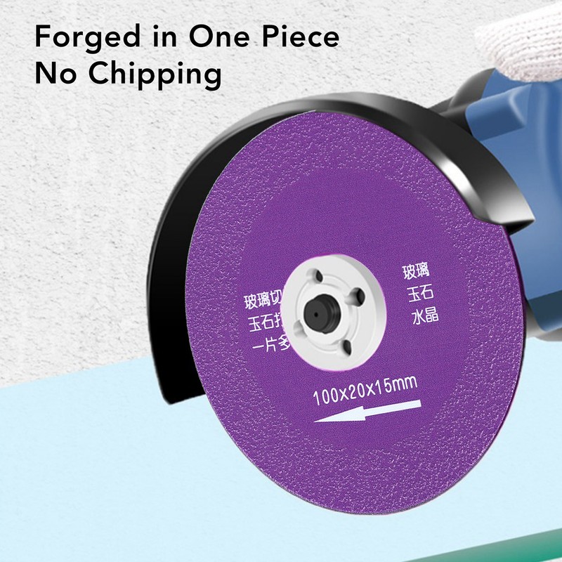 3PCS Set Glass Cutting Disc Green Blue Purple Super Slim