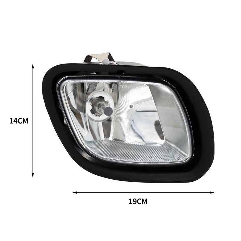 LEAVAN Front Fog Light Lamp Assembly Fit for Freightliner Cascadia