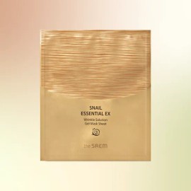 The Saem Snail Essential EX Wrinkle Solution Gel Mask Sheet (Until 27.03.07) / 더샘 스네일 에센셜 이엑스 링클 솔루션 젤 마스크시트 (27.03.07까지)