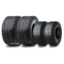 WANDA Set 4 Lawn Mower Turf Tires 13x5-6 Front & 18x8.5-8 Rear /4PR -13106/13028
