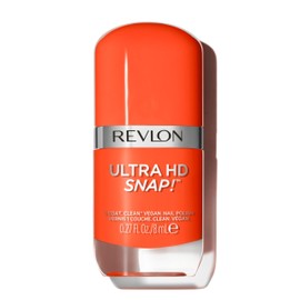 REVLON Ultra HD Snap Nail Color, Natural Rich Glossy Polish, 100% Vegan Formula, No Base or Top Coat Needed, 007 Hot Stuff, 0.27 fl oz