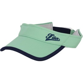 Fila FDZEL0093 Women's Tennis Visor, Sun Visor, Absorbent, Quick Drying, UV Protection, green (light green)