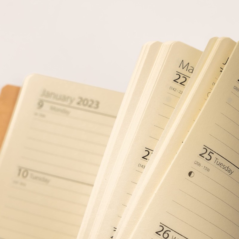 2023 Diary A5 Week to View 100% Fully Recyclable Eco