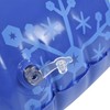 Snow Tube with Handle PVC 450lbs Load Bearing Blue White